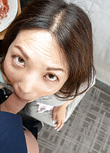 Creampieing hairy MILF Midori Minami in POV Style